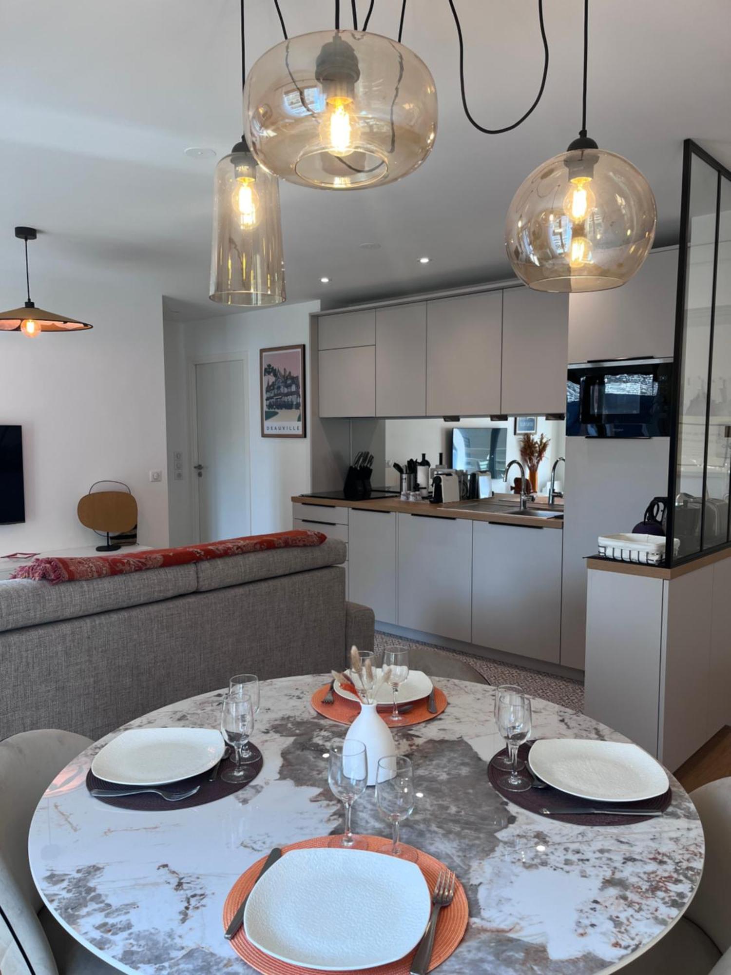 Appartement Standing, Centre,200M Place Morny Deauville Esterno foto